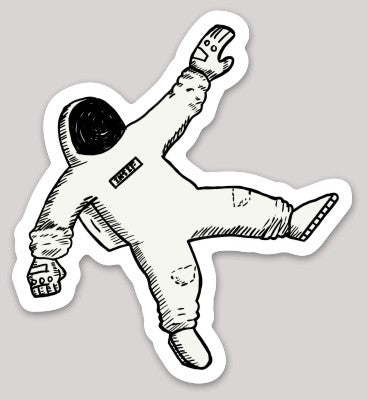 INSIF ASTRONAUT STICKER